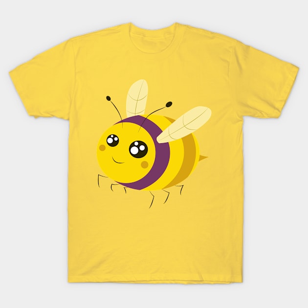 Intersex Pride Bee T-Shirt by plotDriving-NPC